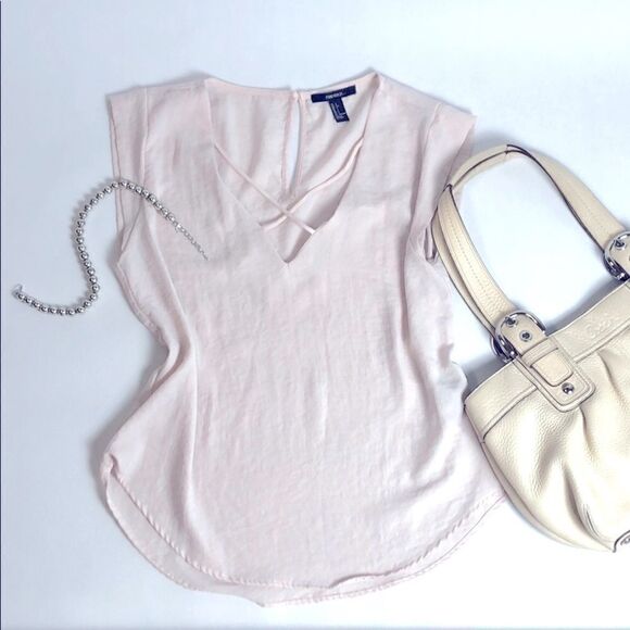 Forever 21 Pale Pink Tank - Picture 1 of 5